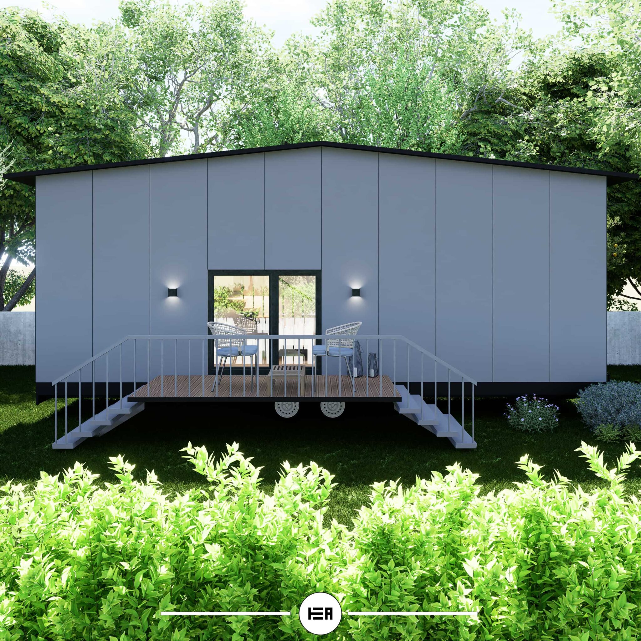 Römorklu tiny house